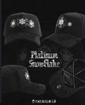 Gorra Barbas Hats "Platinum SnowFlake"